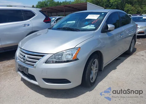 2015 Nissan Sentra Sv z USA, uszkodzony, nr VIN 3N1AB7AP5FY317440